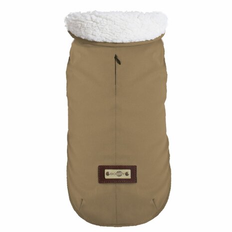 Hondenwinterjas Parka Hazelnoot