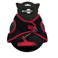 Kattenharnas mini met riem Safe Rood