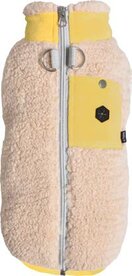 Hondenbodywarmer Alpaga Geel